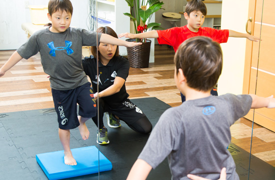 写真：幼児体操